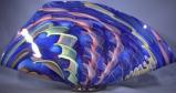 Blue Clamshell Bowl by James Alloway