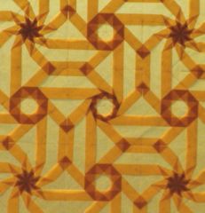 Detail of orange octagons (center)