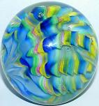 Winter Swirl paperweight by Lorenzo Studios