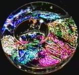 Little Moon paperweight by Rebecca Stewart